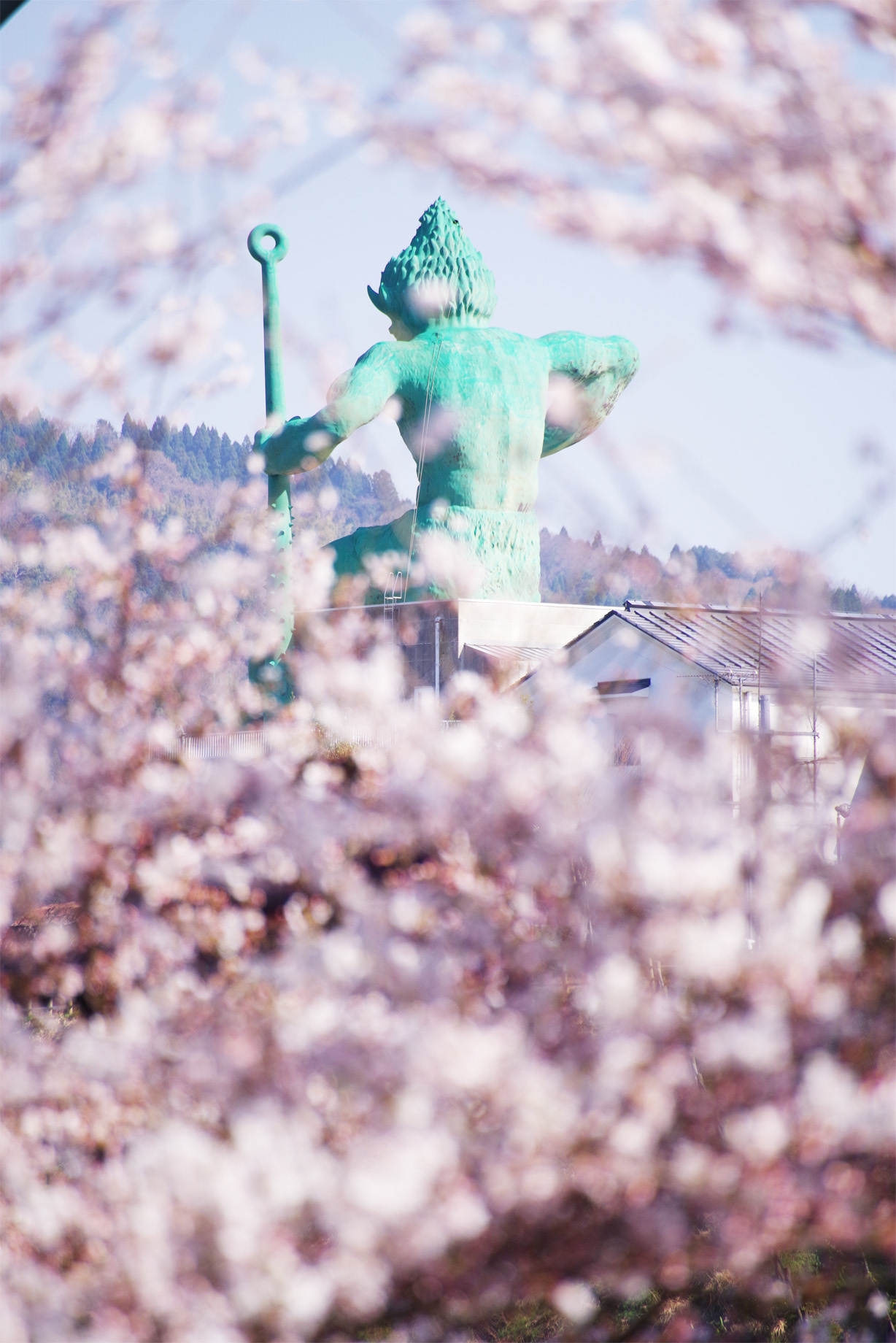 伯耆町溝口 鬼と桜 キニナルキモチ17