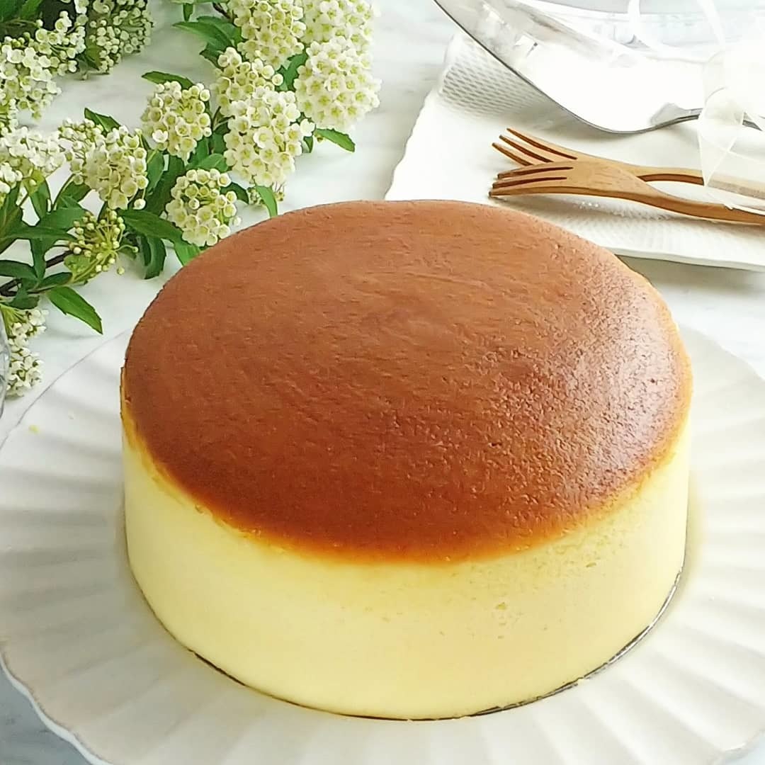 ひび割れないスフレチーズケーキ Miokaのスイーツ作り
