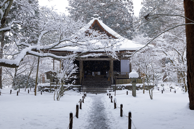 雪の京都2018　三千院雪景色（後編・有清園～奥の院）_f0155048_2261573.jpg