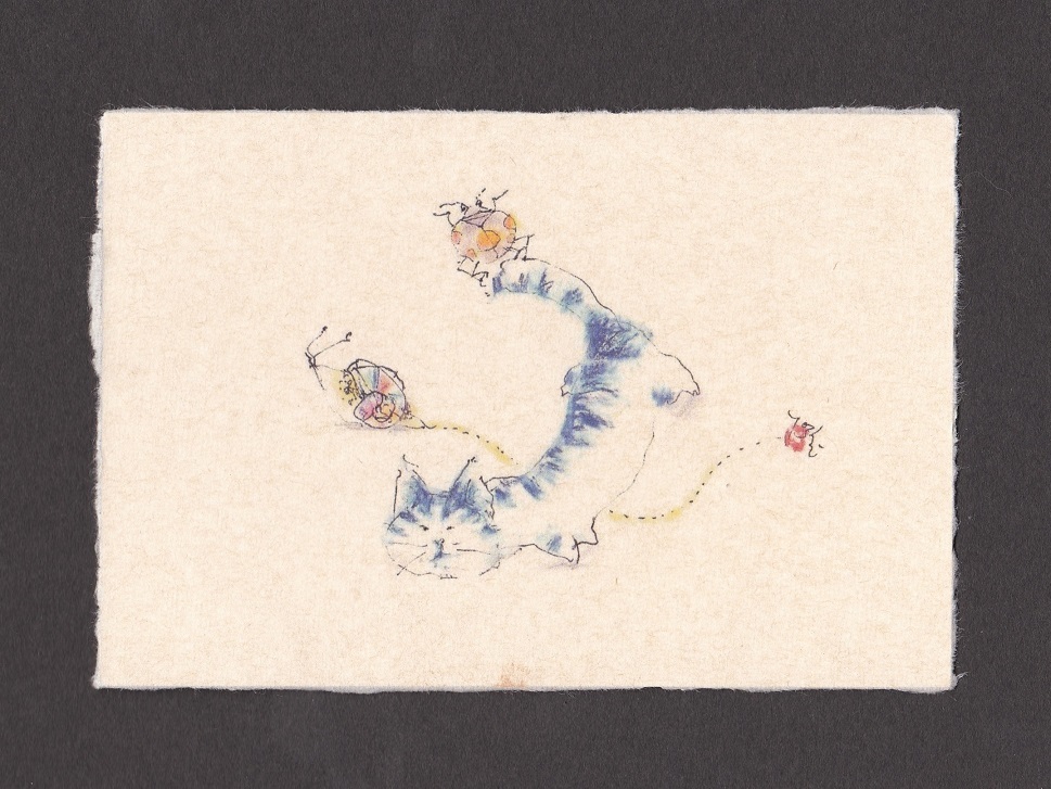 《 画室『游』 《 手作り絵葉書 7 》_f0159856_17190878.jpg