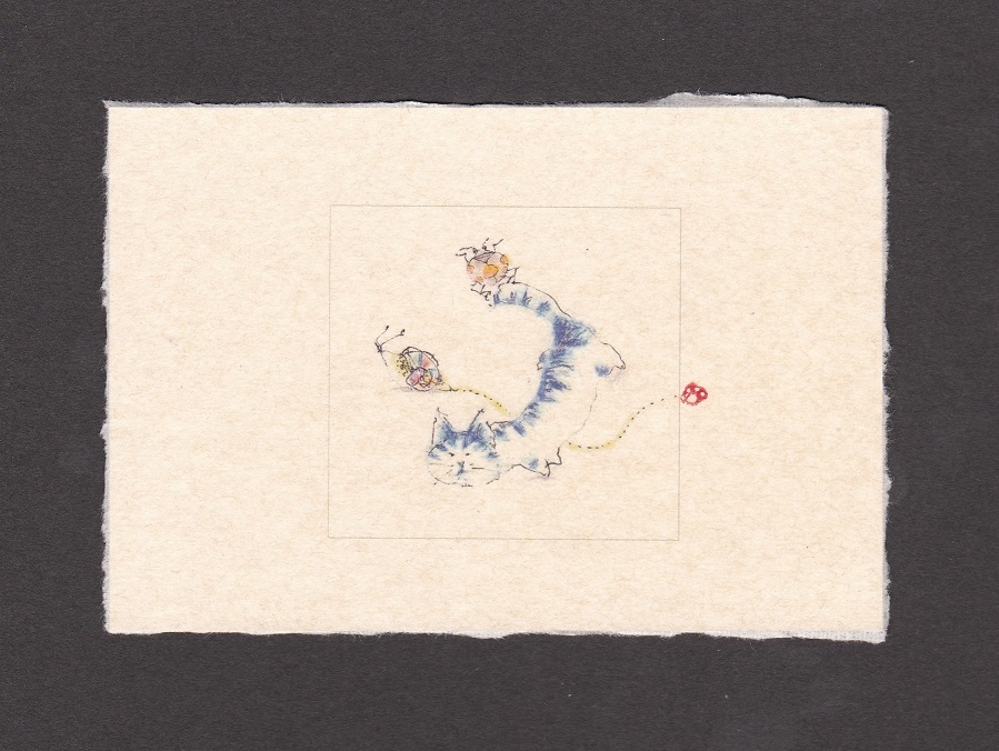 《 画室『游』 《 手作り絵葉書 7 》_f0159856_17193668.jpg