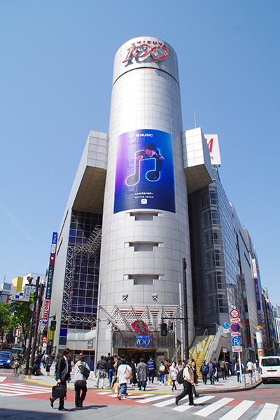 4月10日(火)の109前交差点_b0056983_17215713.jpg