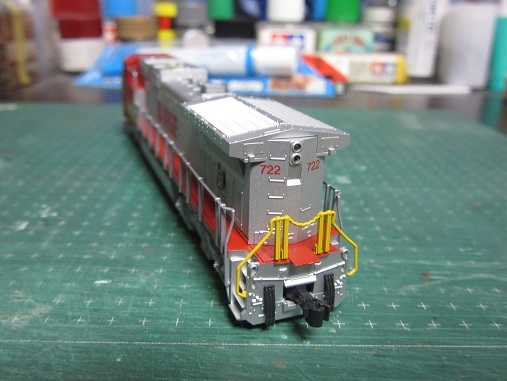 KATO C44-9W BNSF(Warbonnet)♯722 : 赤い KATO C44-9W BNSF(Warbonnet)♯722 : 赤い