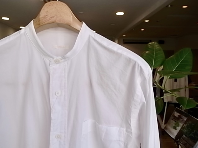 COMOLI　Band Collar Shirt_d0269455_13032770.jpeg