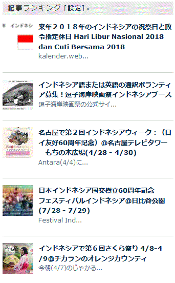 エキサイトブログ・exblog ガドガド (インドネシアのあれこれ情報)の記事ランキング (2018/4/13)_a0054926_21474640.gif