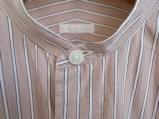 COMOLI　Band Collar Shirt / Season Color_d0269455_00284433.jpeg