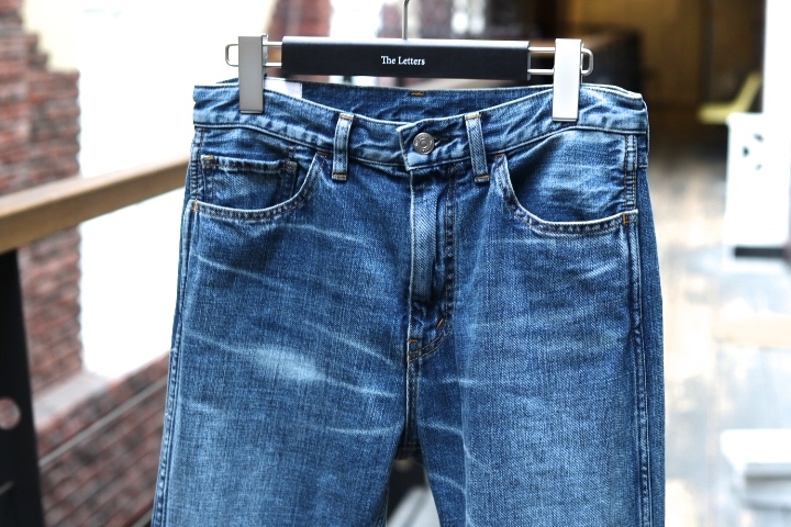 The Letters : 5 Pocket Denim Pant - Washed - BLACK&INDIGO_f0224266_15133508.jpg