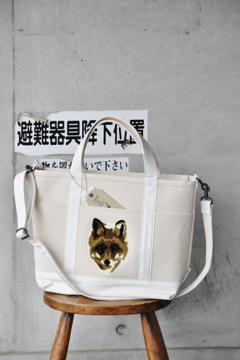 FINGER FOX AND SHIRTS CANVAS TOTE 2WAY BAG!★!_d0152280_11432713.jpg