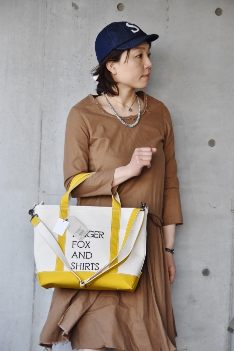 FINGER FOX AND SHIRTS CANVAS TOTE 2WAY BAG!★!_d0152280_11502146.jpg