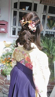 サロンドムー2018 卒業式ヘアーメイク・着付_a0123703_11195632.jpg