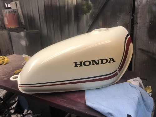 トメ号ペイント ホンダロゴ完成_a0164918_20001061.jpg