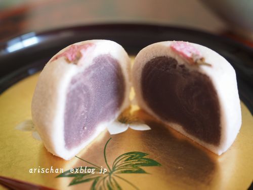 仙太郎さんの桜薯蕷饅頭＠京都の和菓子_f0295238_19172008.jpg