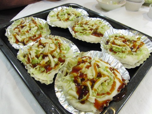 パンレク ~ お好み焼き風 春キャベツパン ~_e0222340_15333791.jpg