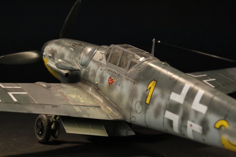 ハセガワ製1/32 メッサーシュミット bf109 g-6 完成です(^o
