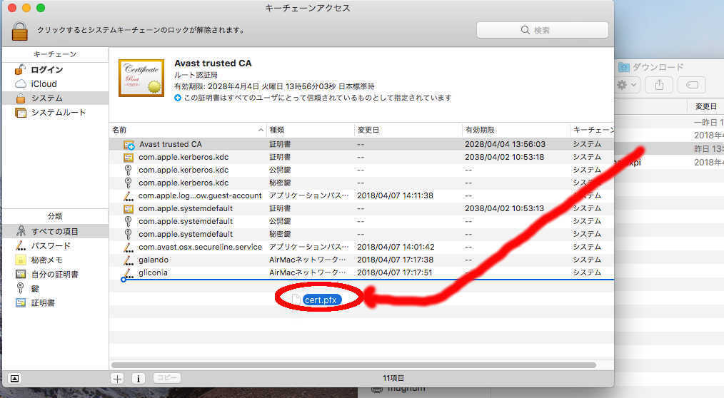 OES2018 Kanaka for mac Desktop (mac側) のインストールと設定_a0056607_15021520.jpg