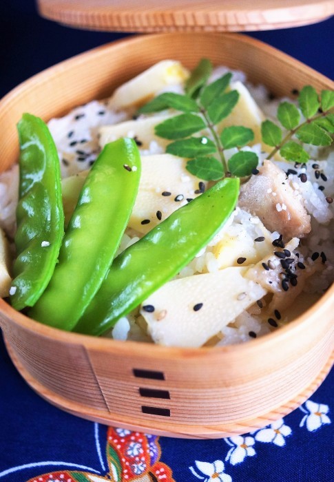 ■季節料理【鶏肉入り　竹の子の炊き込みご飯】簡単！！美味しい～♪_b0033423_23101489.jpg