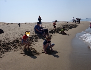 砂丘でずぶ濡れ ～Nachmittag auf der Sanddüne～_e0371304_15222856.jpg