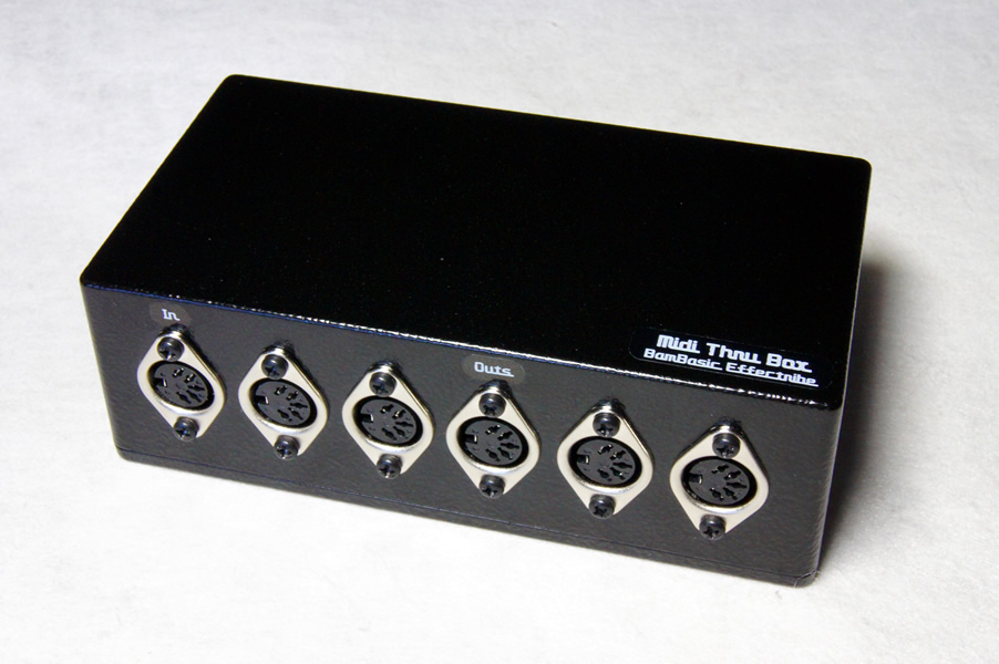 Midi thru box 2018041101 : BamBasic Effectribe - 効果的雑想録