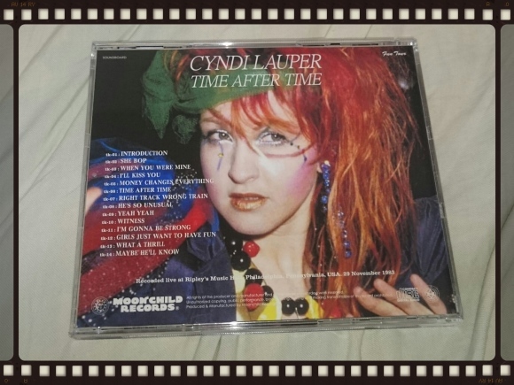 CYNDI LAUPER / TIME AFTER TIME_b0042308_11205969.jpg
