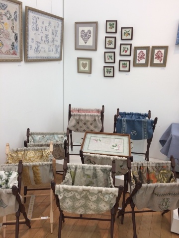 昨日はdeuxRの渡部裕美さんとhilo刺繍教室主宰 御園二葉先生の