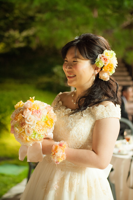 新郎新婦様からのメール Q E D Clubの花嫁様より きっと これからも 一会 ウエディングの花