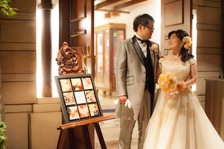 新郎新婦様からのメール Q E D Clubの花嫁様より きっと これからも 一会 ウエディングの花