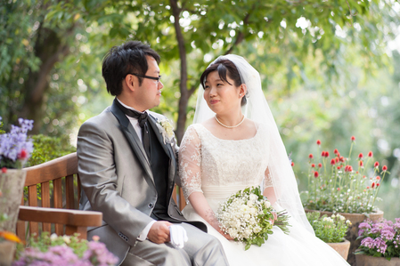 新郎新婦様からのメール Q E D Clubの花嫁様より きっと これからも 一会 ウエディングの花