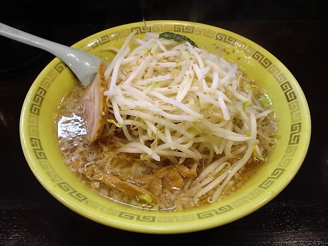 「江川亭　小金井本店」でもやし麺(麺大盛)♪８8_c0169330_12164918.jpg