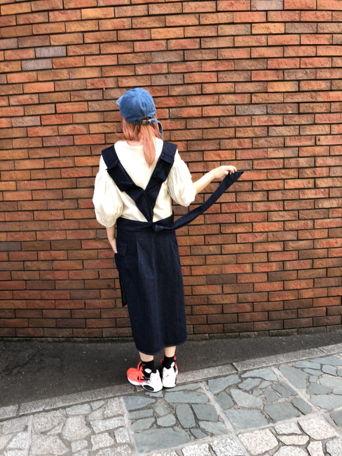 キャピタル　kapital デニムジャンパースカート　サロペットスカート キャピタル kapital デニムジャンパースカート サロペットスカート