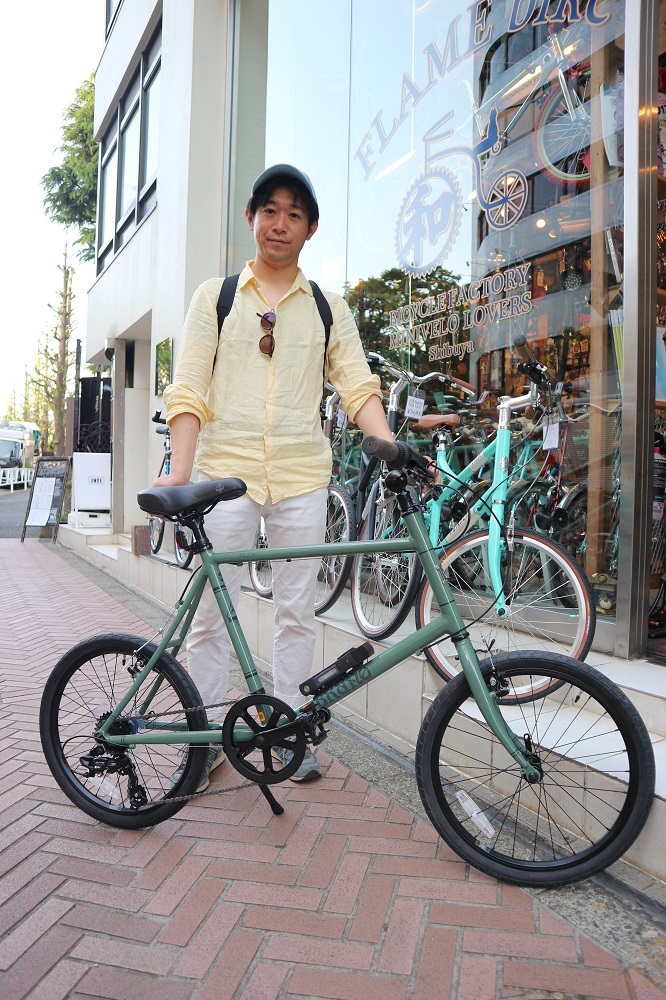 4月21日　渋谷　原宿　の自転車屋　FLAME bike前です_e0188759_19454864.jpg