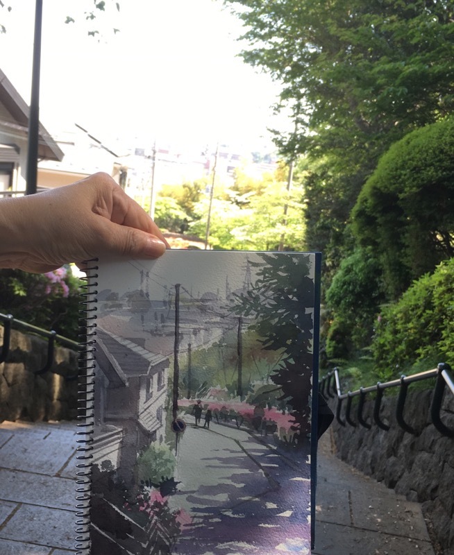 今日のスケッチ会_f0253789_13071437.jpeg