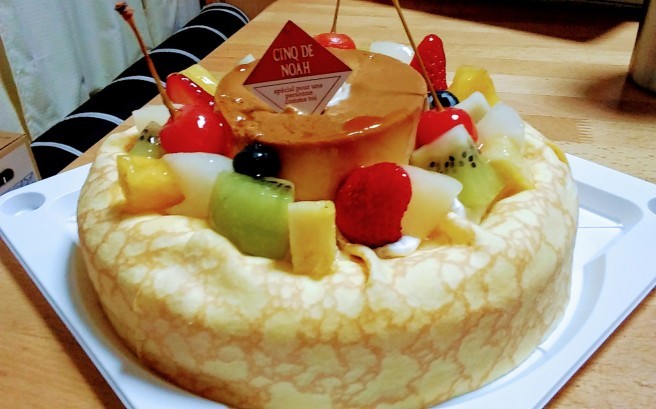 そして…4月のサンクドノアのケーキ･ﾟ☆､･：`☆･･ﾟ･ﾟ☆。。_c0067206_17215775.jpg