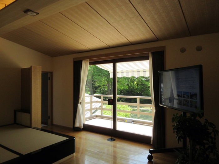 【俣野別邸庭園】別邸内部の見学【横浜市戸塚区】_b0009849_1761929.jpg