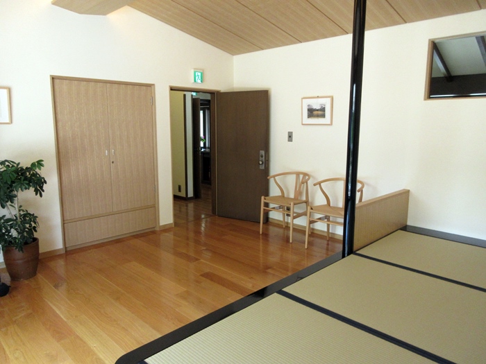 【俣野別邸庭園】別邸内部の見学【横浜市戸塚区】_b0009849_1783197.jpg