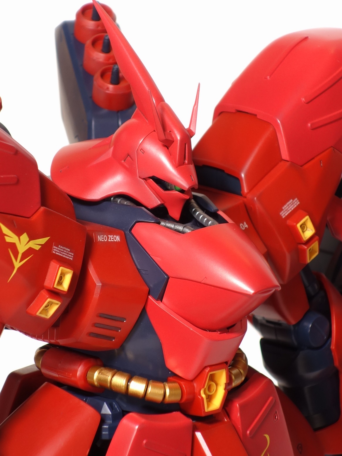 MG MSN-04 サザビー (1.0、旧) : 1~6時間目:図工 MG MSN-04 サザビー (1.0、旧) : 1~6時間目:図工