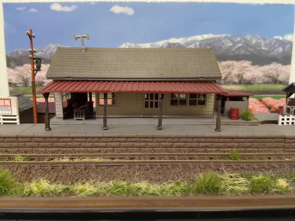 Nジオラマ「懐かしのローカル駅」フォト : e-stationショップブログ