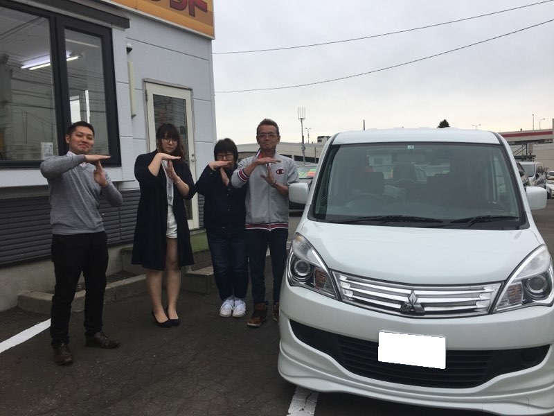 4月25日(水)☆TOMMY アウトレット☆あゆブログ(´ω` )ノ デリカD:2 S様納車♪ 新在キューブが本州からやって来ました!_b0127002_17203616.jpg