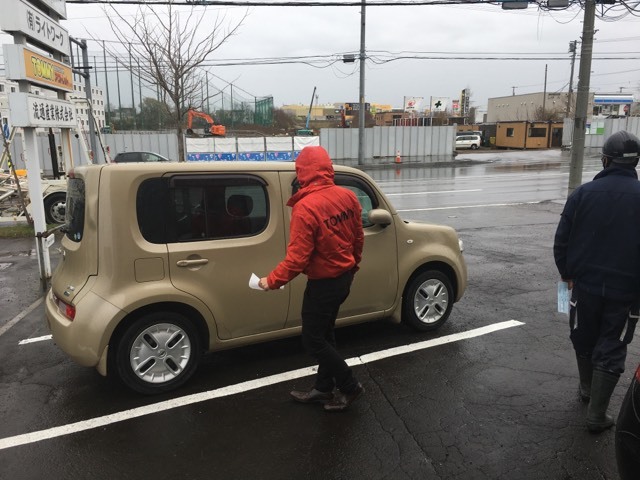 4月25日(水)☆TOMMY アウトレット☆あゆブログ(´ω` )ノ デリカD:2 S様納車♪ 新在キューブが本州からやって来ました!_b0127002_18241638.jpg