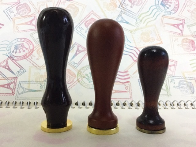 シーリングスタンプのサイズ比較写真 作ってる時間が楽しいから