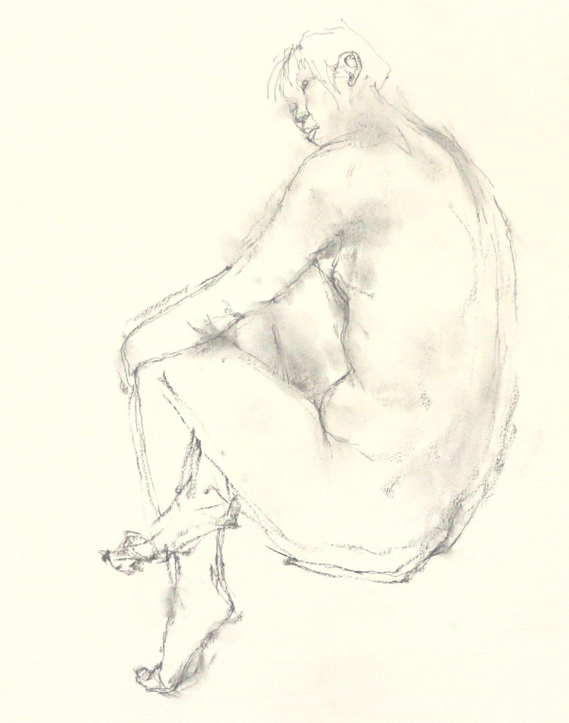 《 「四月卯月裸婦素描」3 》_f0159856_08530649.jpg