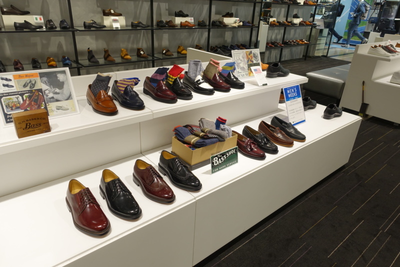 G H Bass R Dシューケアショップ 玉川タカシマヤ本館4階紳士靴売場内 G H Bass R Dシューケアショップ 玉川タカシマヤ本館4階紳士靴売場内