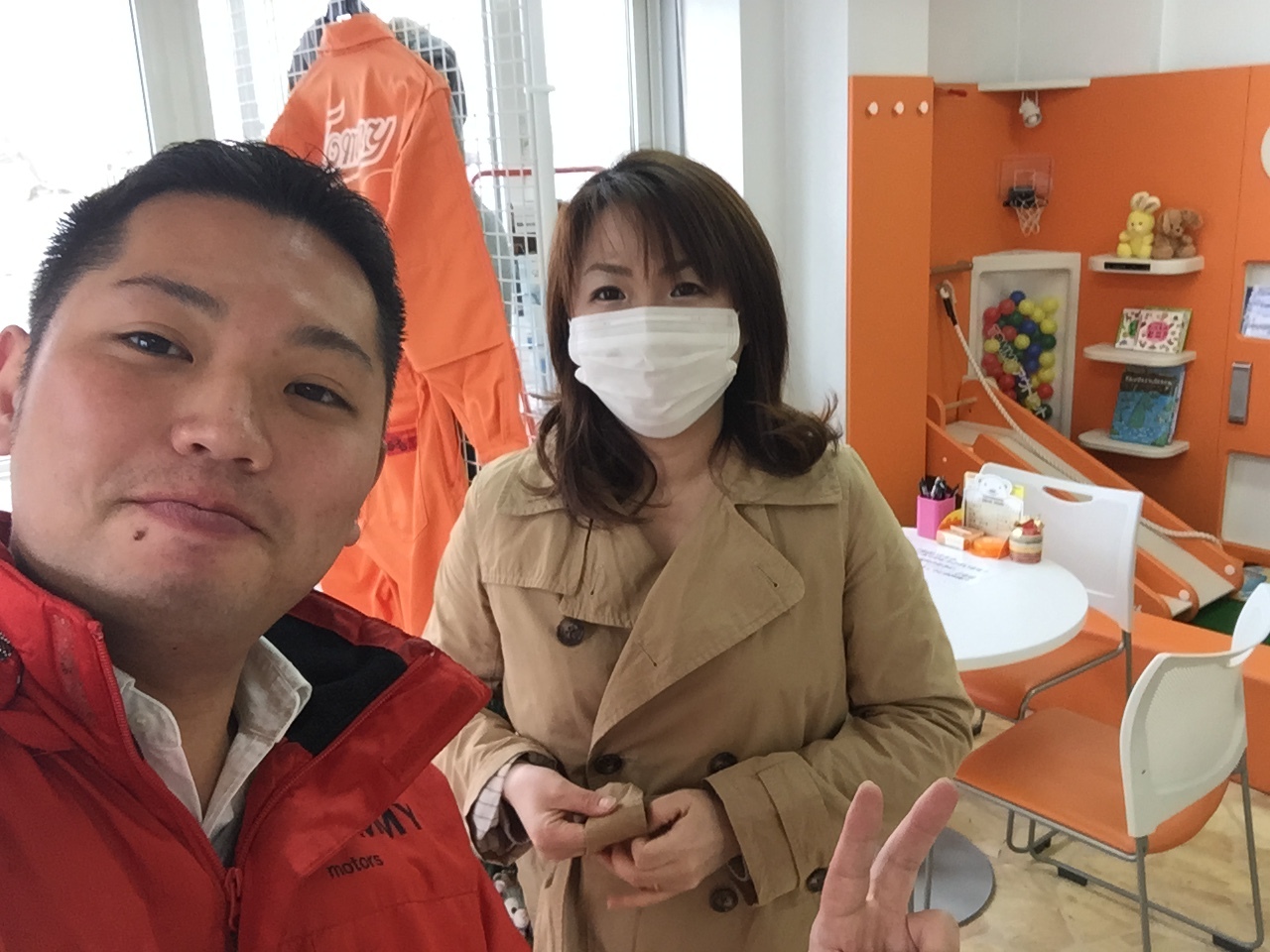 4月25日(水)☆TOMMY アウトレット☆あゆブログ(´ω` )ノ デリカD:2 S様納車♪ 新在キューブが本州からやって来ました!_b0127002_10494074.jpg