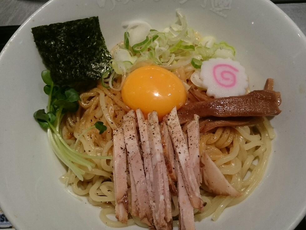 4/25 THE油そばスープ付¥650 & 生ビール¥580@らあめん花月嵐_b0042308_12104499.jpg
