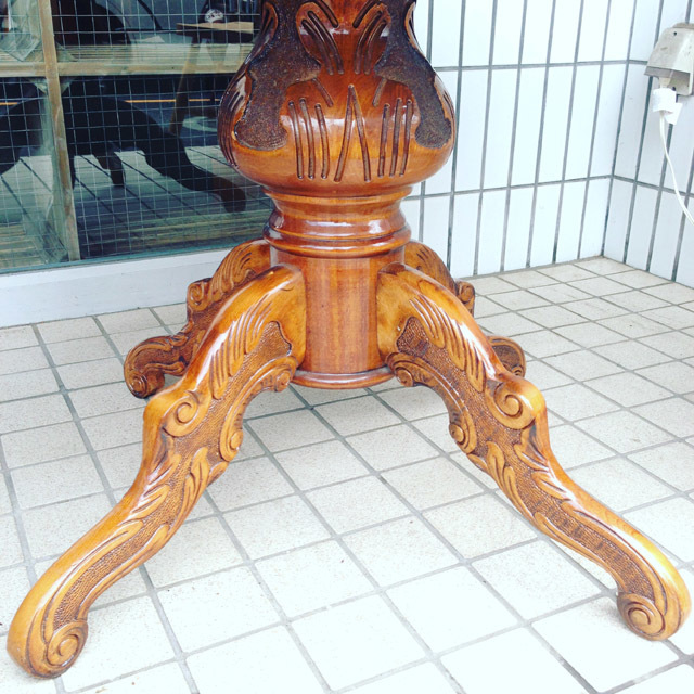 愛品館八千代店】イタリア 象嵌ダイニング2点SET テーブル ソファ【愛八DN】