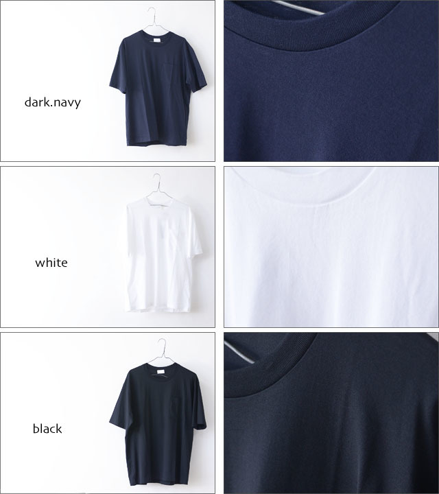 handvaerk [ハンドバーク] R62 Crew Neck T-shirts S/S SOLID[6201] クルーネックTシャツ・無地・メンズ・男性用・紳士・MEN\'S_f0051306_18210442.jpg