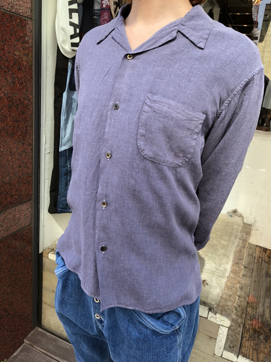 ソフトリネン開襟シャツ : SAPPORO STAFF BLOG