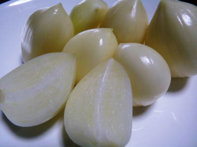 熊本産ステビアにんにく 今年は成長が早い?芽カギ(摘蕾作業)スタート! _a0254656_18090182.jpg