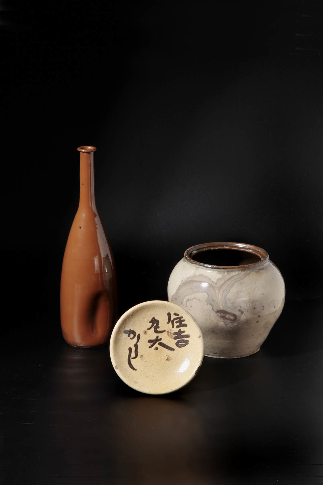 古丹波三題。徳利と小壺と小皿と。 : 京都の骨董&ギャラリー「幾一里の 