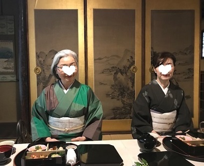 お客様と京都市指定有形文化財・野口家住宅・花洛庵へ_f0181251_17201236.jpg