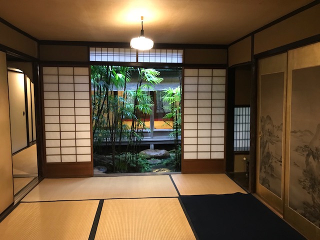 お客様と京都市指定有形文化財・野口家住宅・花洛庵へ_f0181251_1736287.jpg